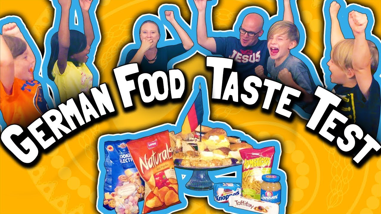 German Food Taste Test Challenge // Snacks from Germany