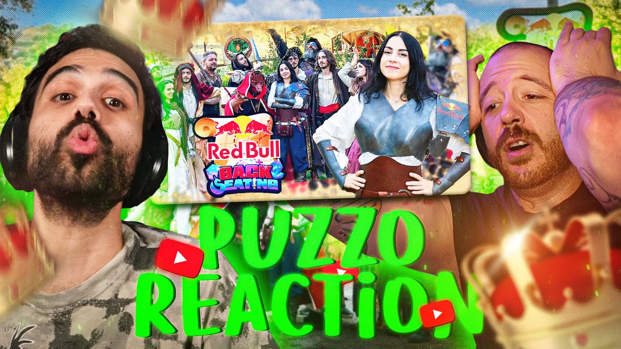 REACTION AL PIÙ GRANDE LARP DI TWITCH ITALIA | Puzzo-Reaction con Dario Moccia e Nanni