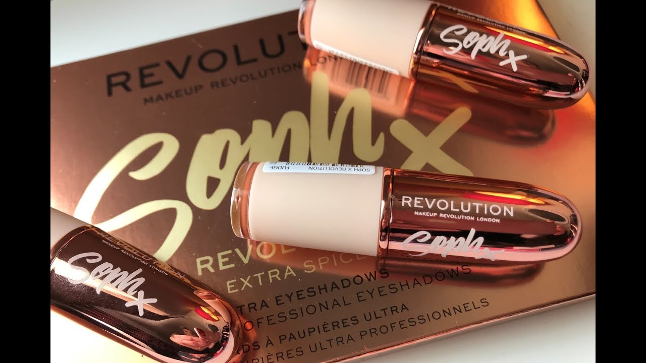 Revolution x Soph Nude Lipstick Collection