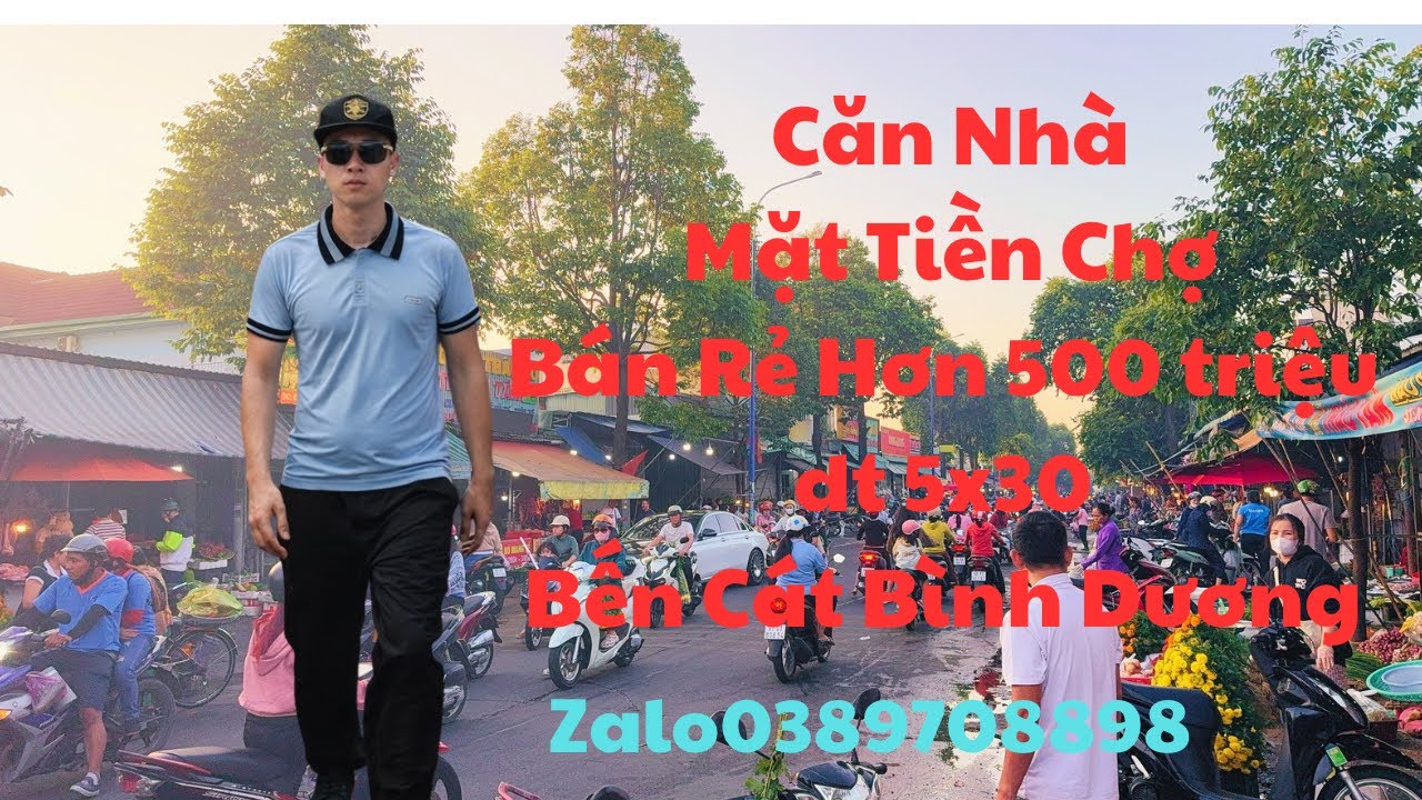 Cần bán gấp nhà kinh doanh buôn bán trung tâm chợ dj9 bến cát bình dương 5x30