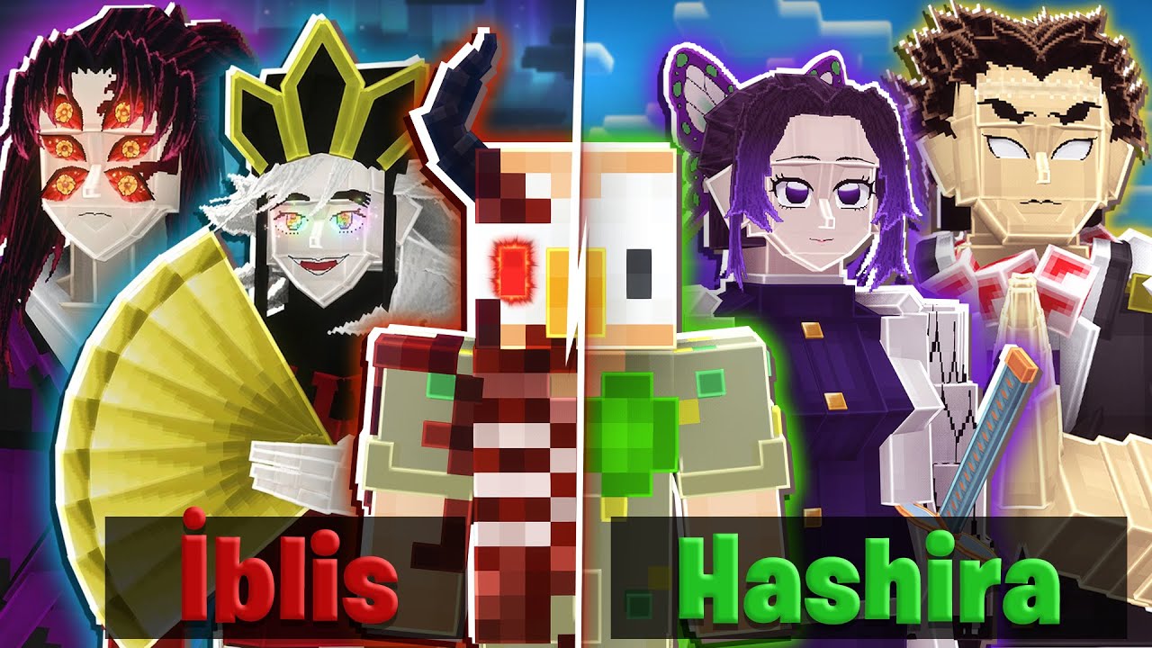 Minecraft'ta DEMON SLAYER Modunda HASHİRA OLDUM!