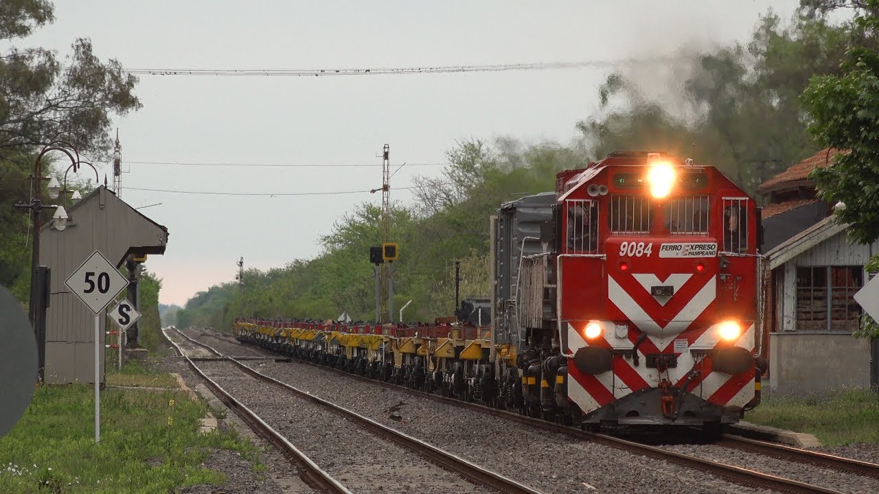 FEPSA con GT22 9084 por el MITRE con el CAÑERO Vacío entre SAN PEDRO y CAMPANA!