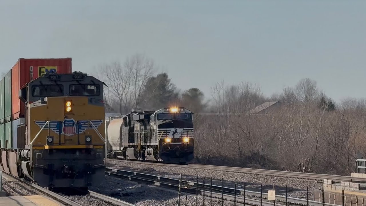 Presidents Day Railfanning at La Fox (2/16/26)