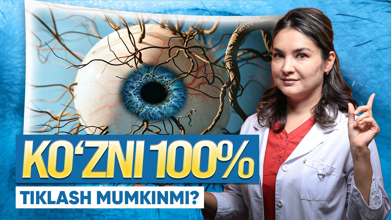 Ko‘rishni 100% tiklash mumkinmi? Shifokor javobi