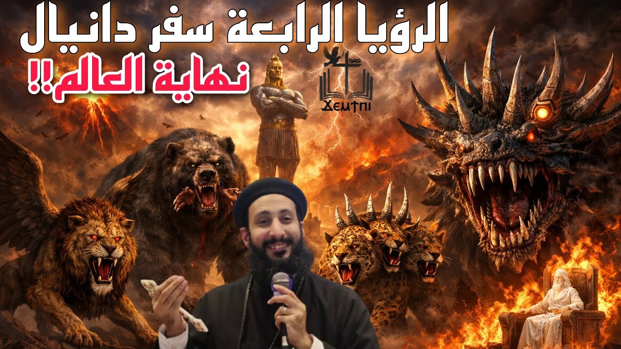 الرؤيا الرابعة في سفر دانيال | هل اقتربت نهاية العالم؟ ابونا لوقا ماهر 