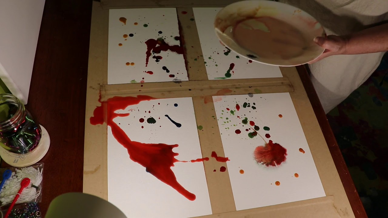 Ep28 Spilled Watercolor Art