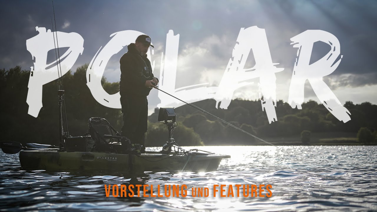 POLAR 9.9 – Vorstellung unseres neuen Angelkajaks auf dem Wasser!