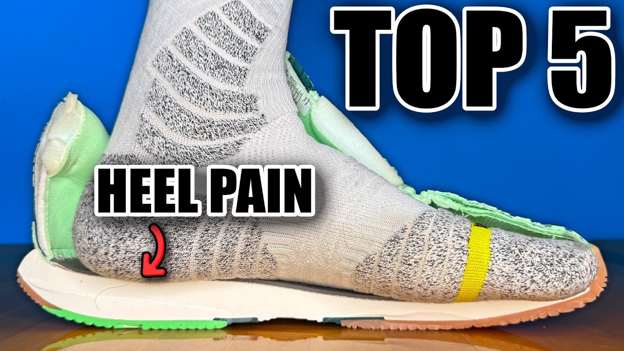 Топ-5 теннисных/пиклбольных кроссовок для облегчения боли в пятке