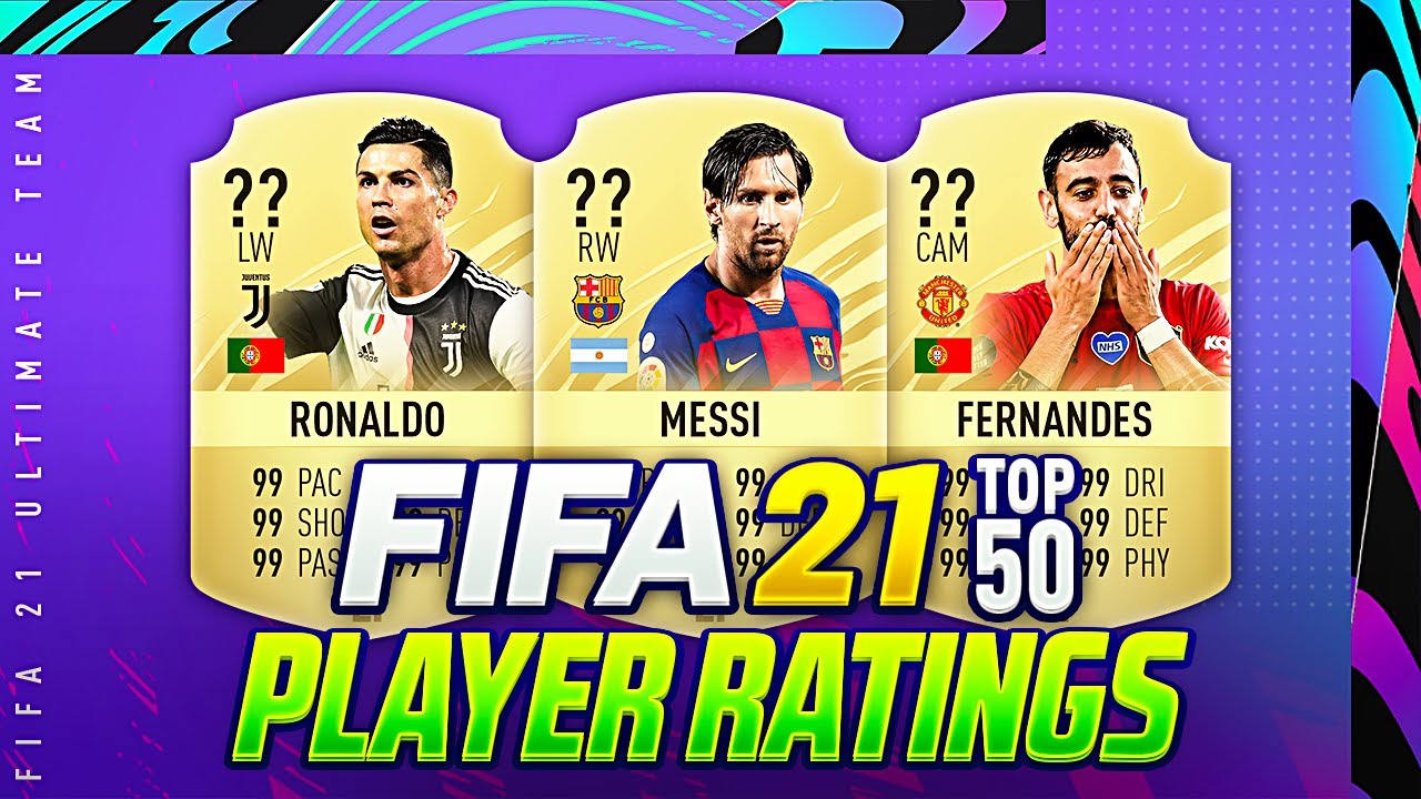 FIFA 21 | TOP 50 BEST PLAYER RATINGS😱🔥| w/ B.FERNANDES, RONALDO, DE BRUYNE & MESSI! | ULTIMATE TEAM✅