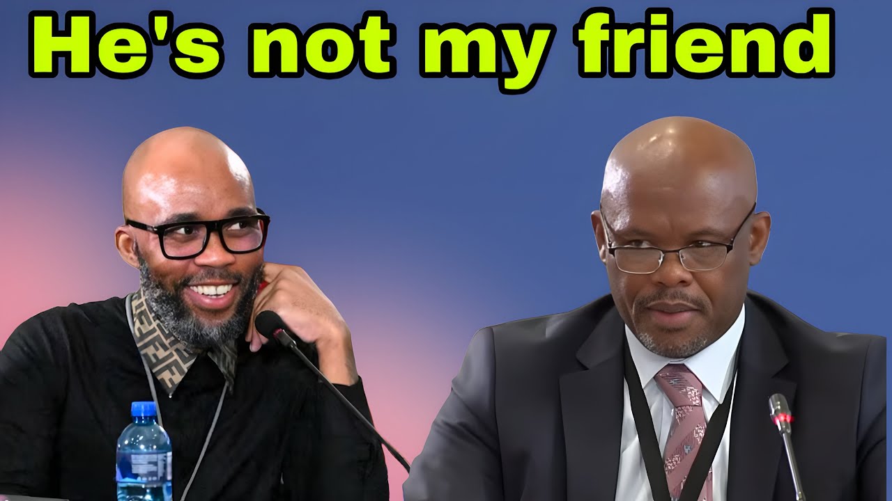 Genera Sibiya rejects Cat Matlala at Madlanga. He is not my friend.