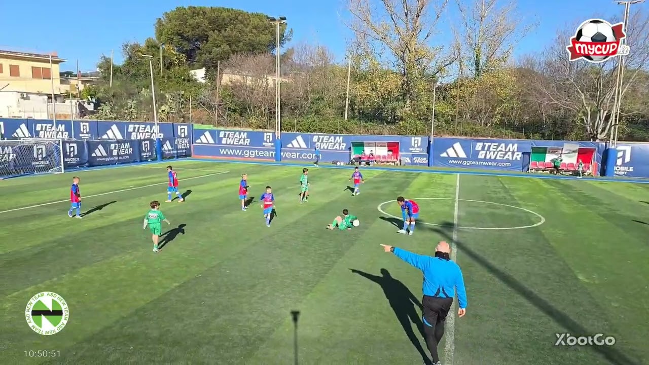 @newteampoggiomarino Vs Castel San Giorgio Torneo Natale 2025 Seconda Partita Girone B Cat2016 