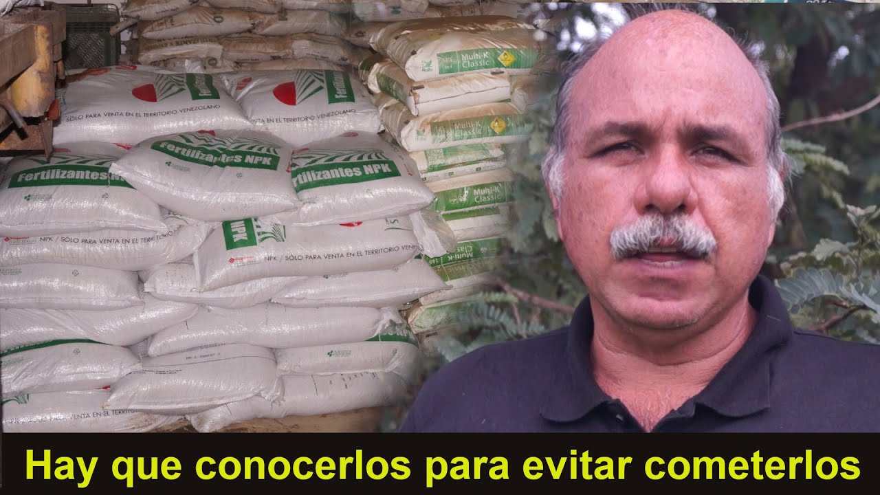 7 ERRORES al Fertilizar Los Cultivos