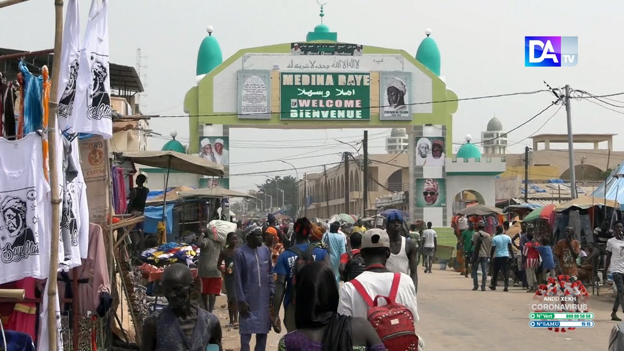 Gamou international de Médina Baye: forte affluence vers la cité religieuse.