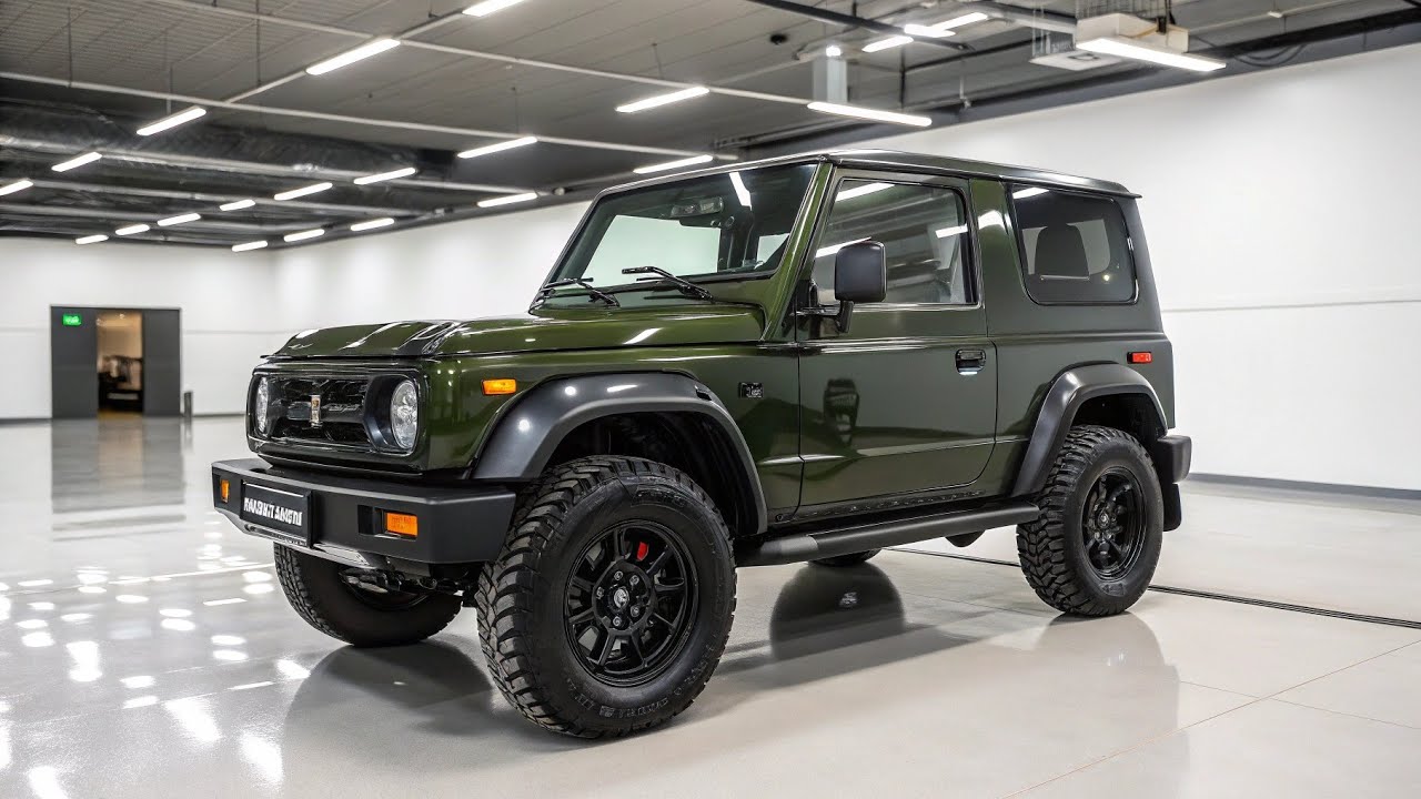 Unglaublich! Suzuki Samurai 2026 Dark Army Green enthüllt 🚙🔥 Das musst du sehen!