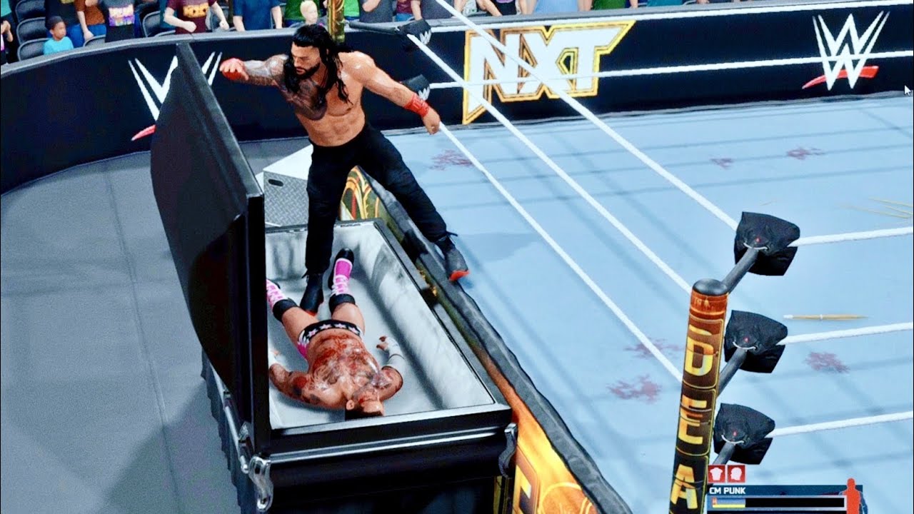 Full Match: Roman Reigns vs. Cm Punk Casket Match 06 February 2026 #wwe #wwe2k #romanreigns #cmpunk