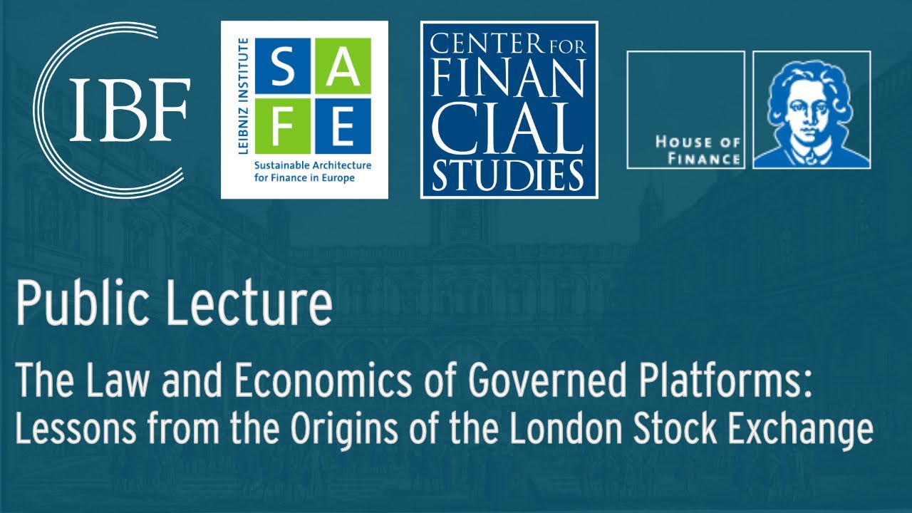 The Law and Economics of Governed Platforms. Lessons from the Origins of the London Stock Exchange