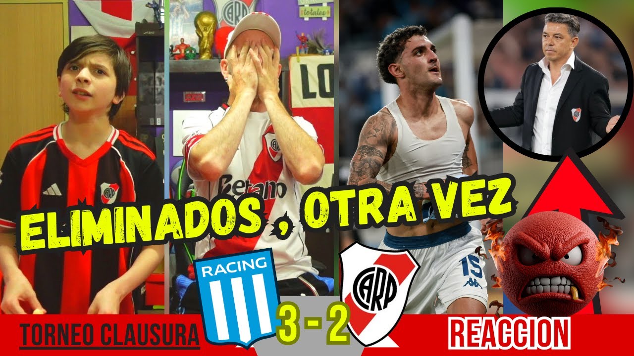 RACING CLUB 3 vs RIVER PLATE 2 - Reacciones de Hinchas de River - TORNEO CLAUSURA 2025
