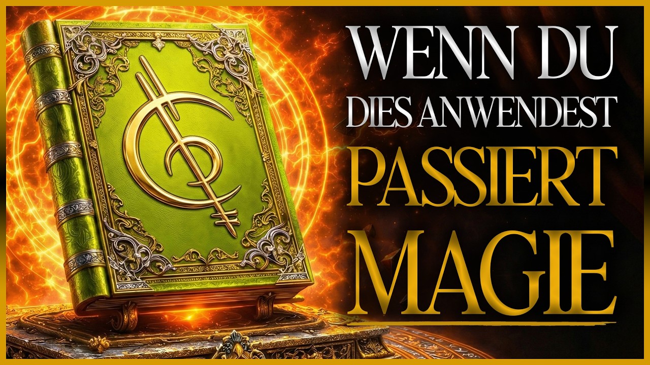 Dieses ALTE Buch Enthüllt EXAKT Wie Man Die Energie Steuert