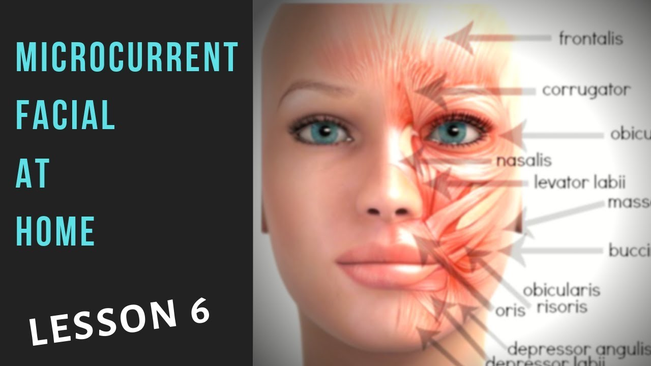 Microcurrent At-Home Facial Toning Tutorial Day 6