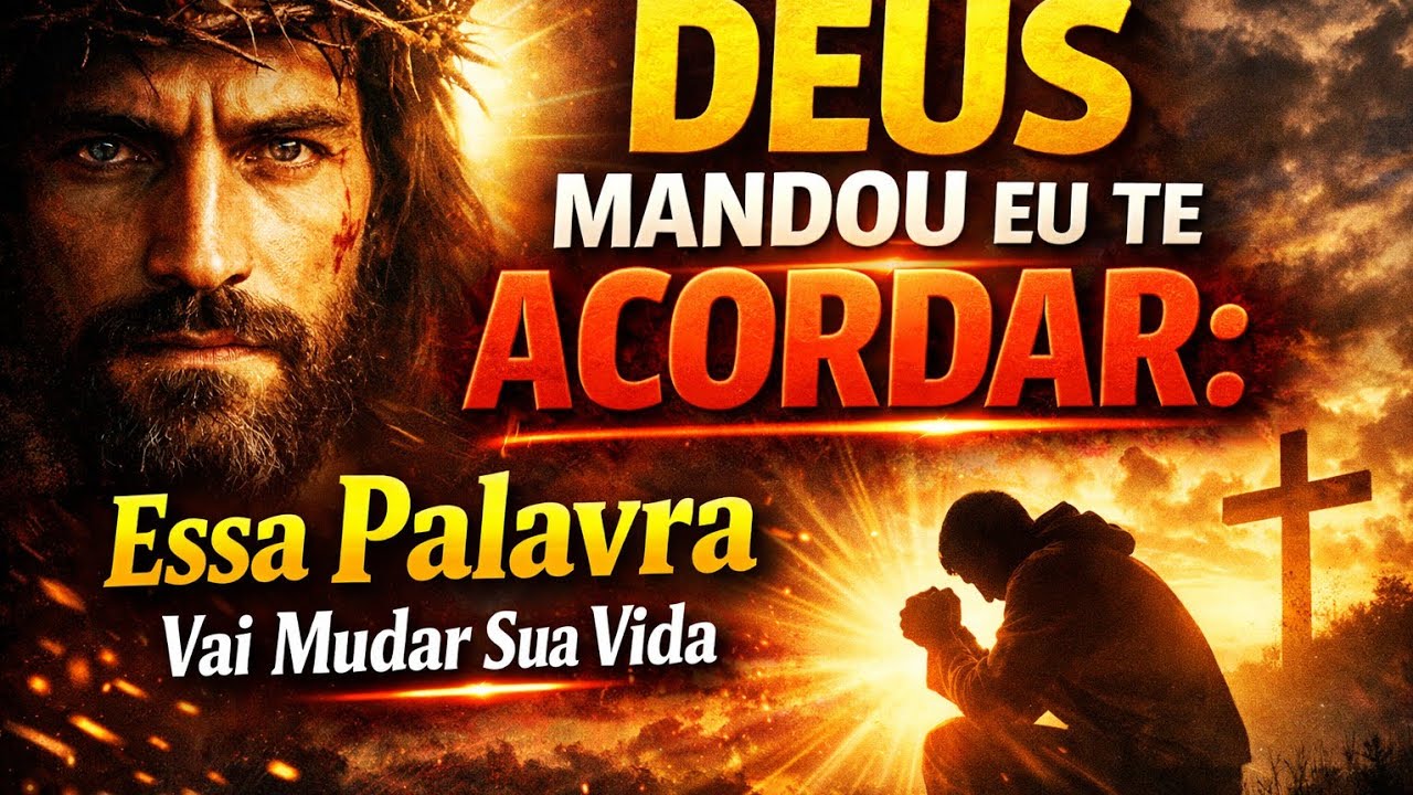 DEUS MANDOU EU TE ACORDAR: Essa Palavra Vai Mudar Sua Vida