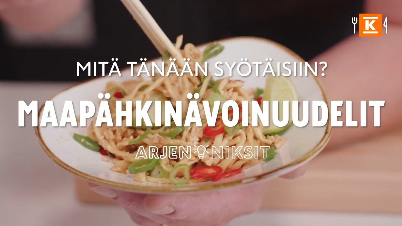 Maap&auml;hkin&auml;voinuudelit | Arjen niksit | K-Ruoka