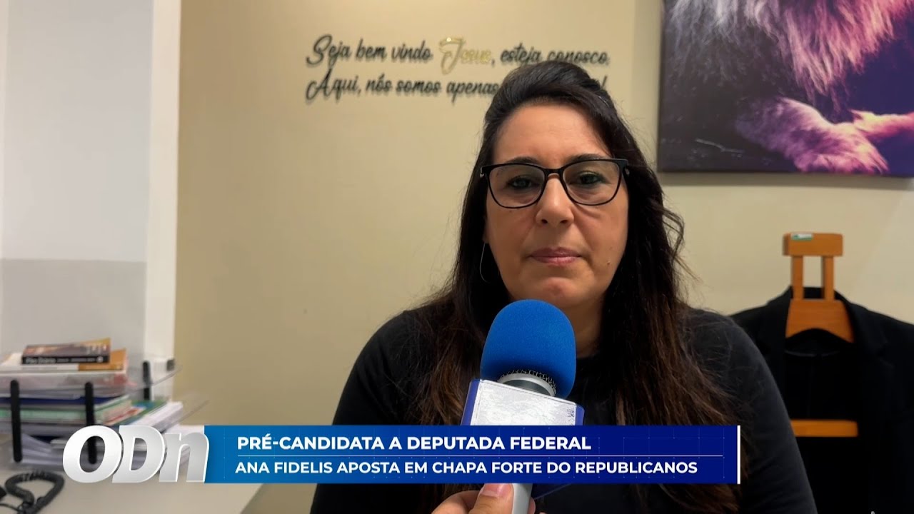 Pré candidata à deputada federal: Ana Fidelis aposta em chapa forte do republicanos 27 01 2026