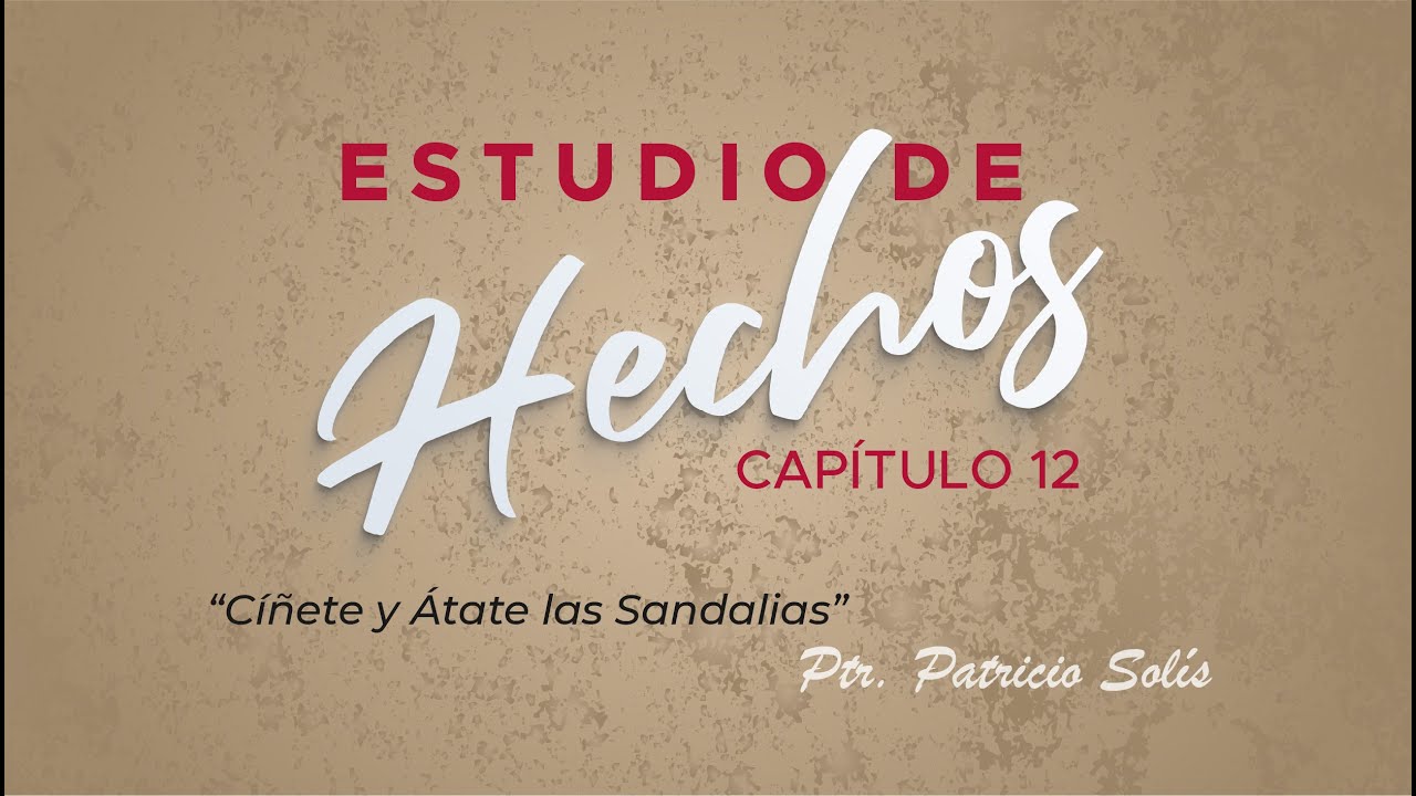 ESTUDIO DE HECHOS CAP&Iacute;TULO 12 - Pastor Patricio Sol&iacute;s