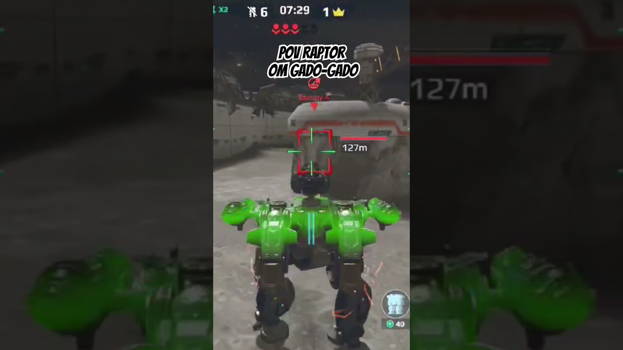 Super Raptor 🔥 #warrobotsindonesia #warrobots