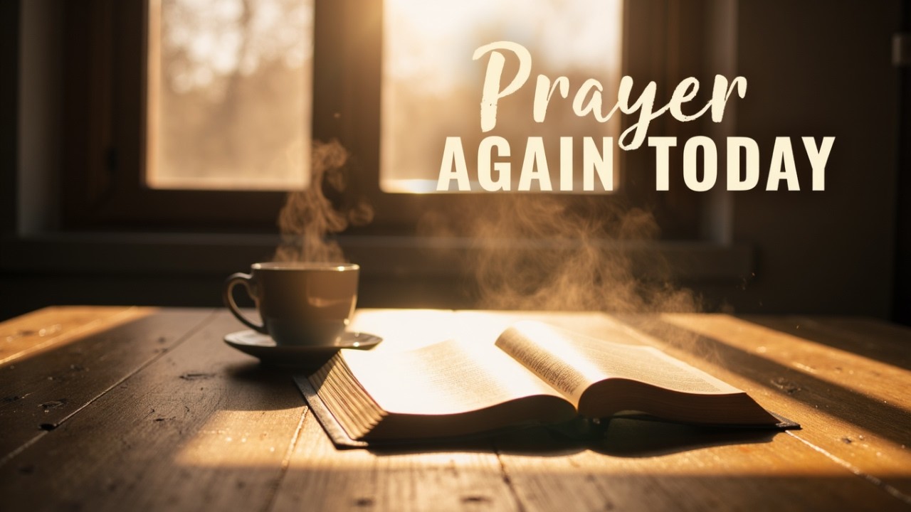 Before Anything Else… Prayer Again Today  | Morning Prayer for Peace & Strength