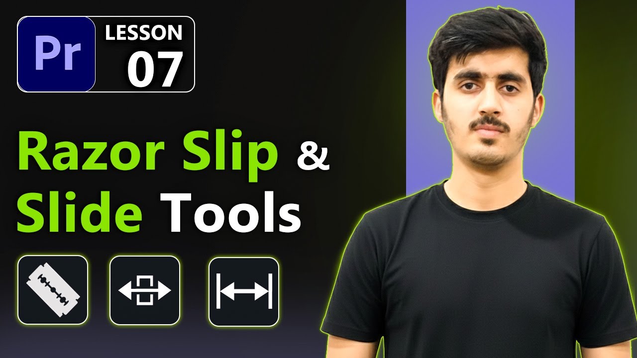 Razor Slip & Slide Tools in Adobe Premiere Pro | Lesson 7