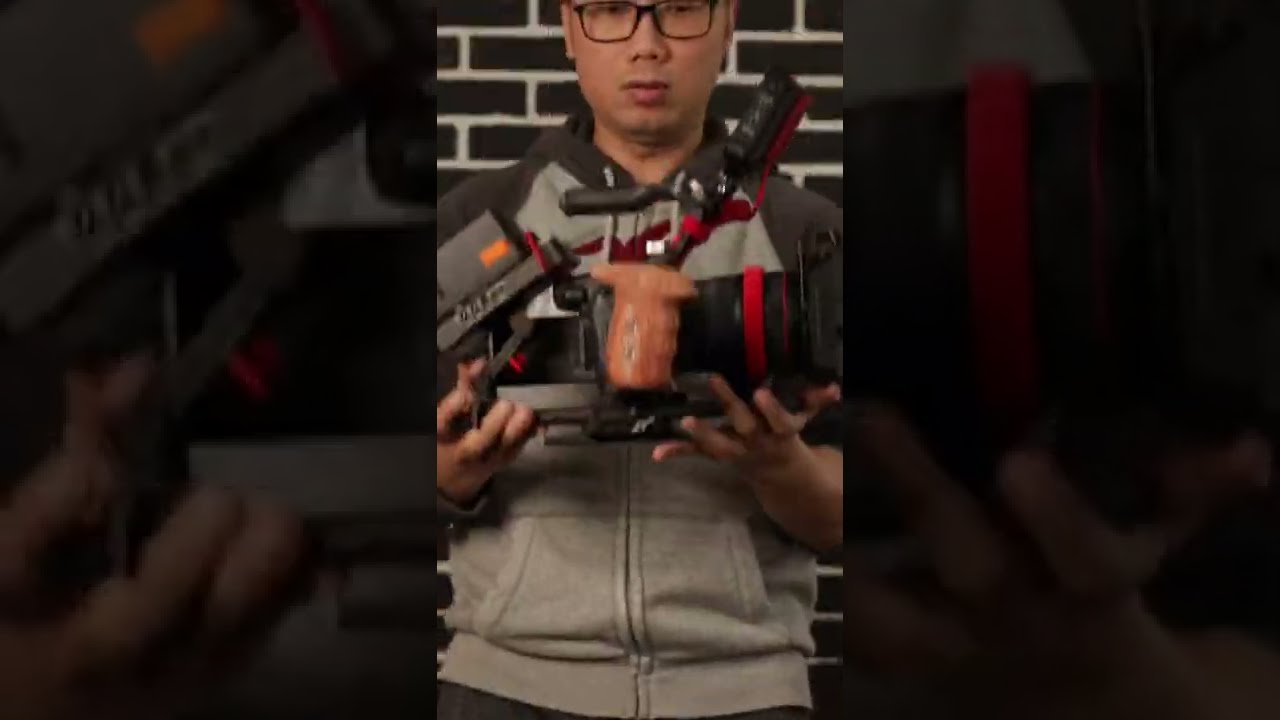 Quick building the camera rig for Canon EOS R5C - Smallrig Cage.