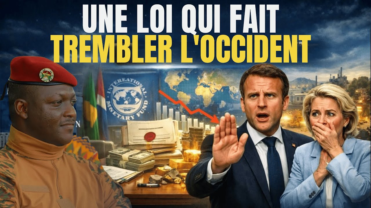 Ibrahim Traoré : la loi qui choque la France en 24h et menace des milliards en Afrique