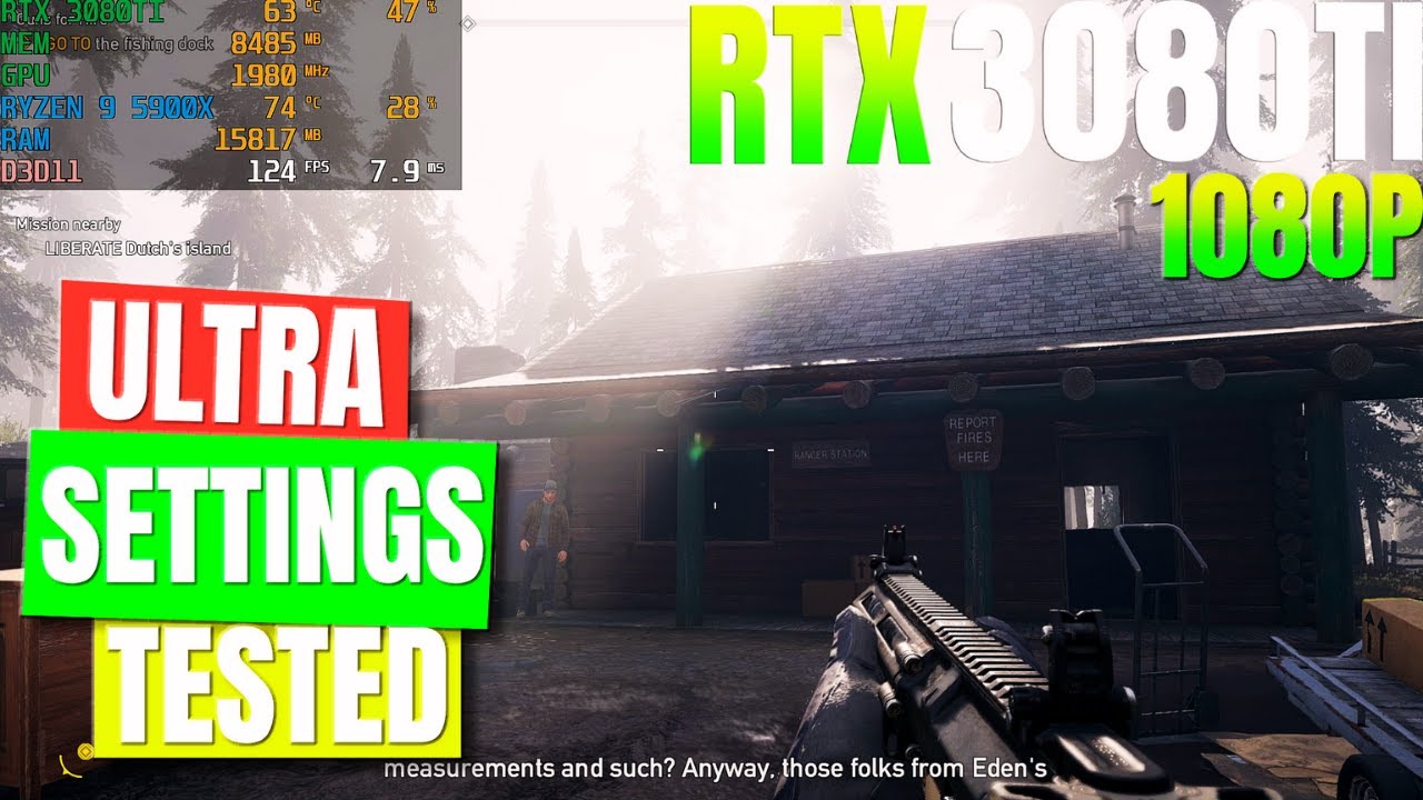 Far Cry 5 ULTRA+HD TEXTURES 1080p|RTX 3080TI PC Gameplay