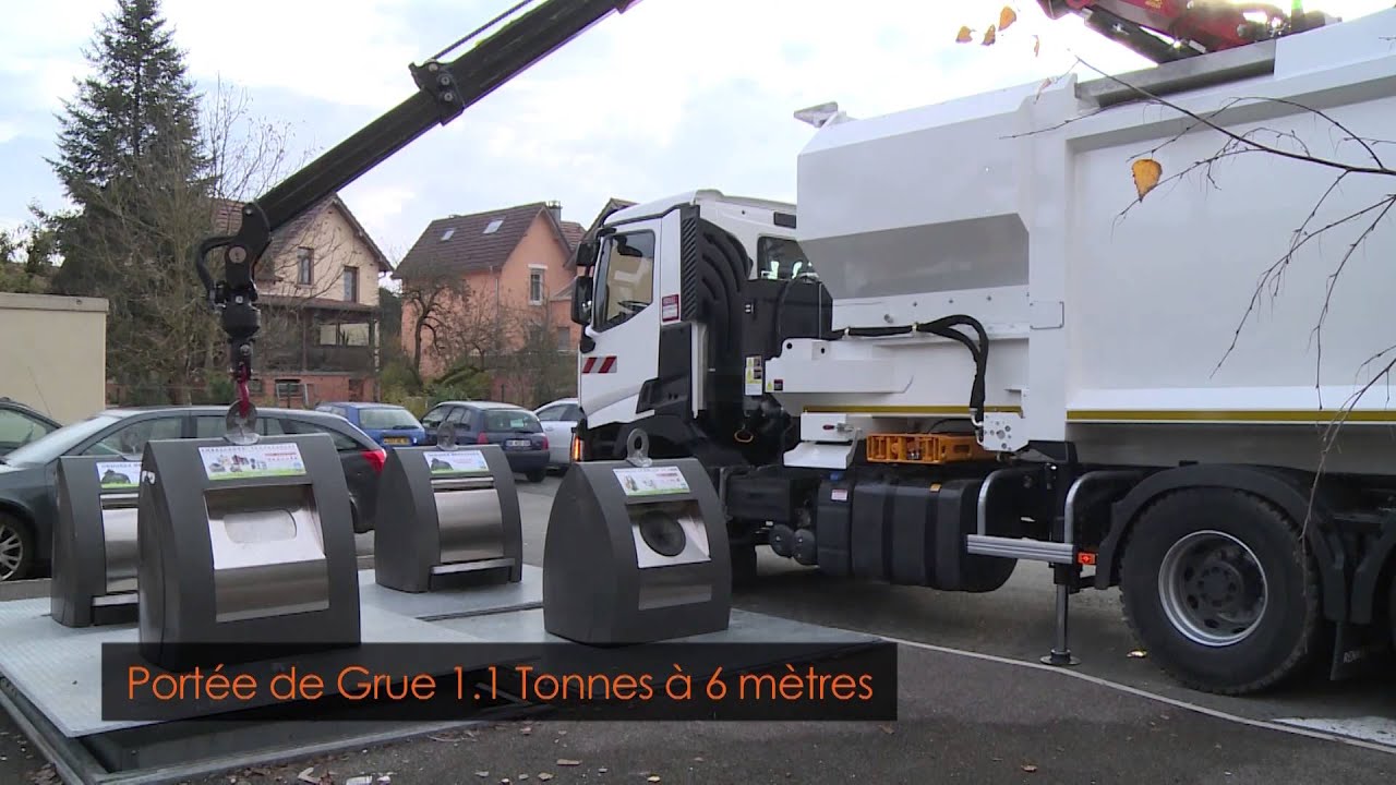 Packmat System : COBBRA benne de collecte de PAV
