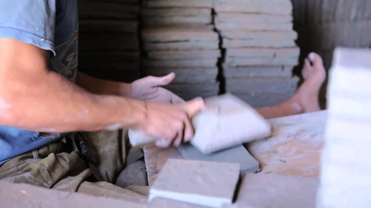 Mosquée de Paris - Fabrication zellige Fès - 2015