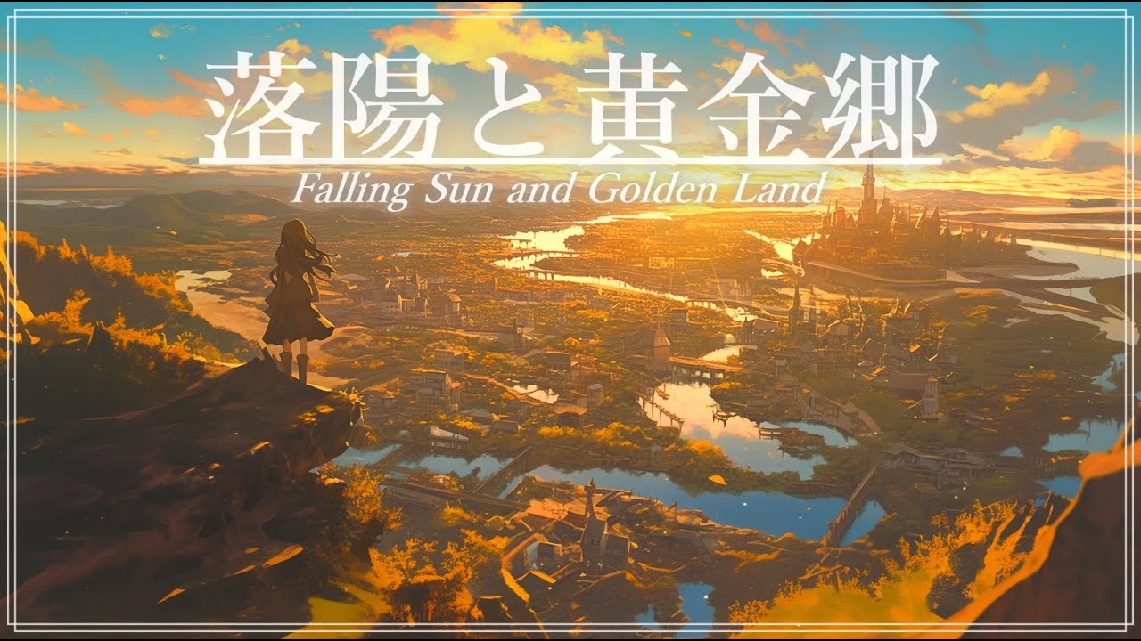 【幻想音楽/Fantasy Sounds】落陽と黄金郷《60min》【睡眠/勉強/作業用BGM】