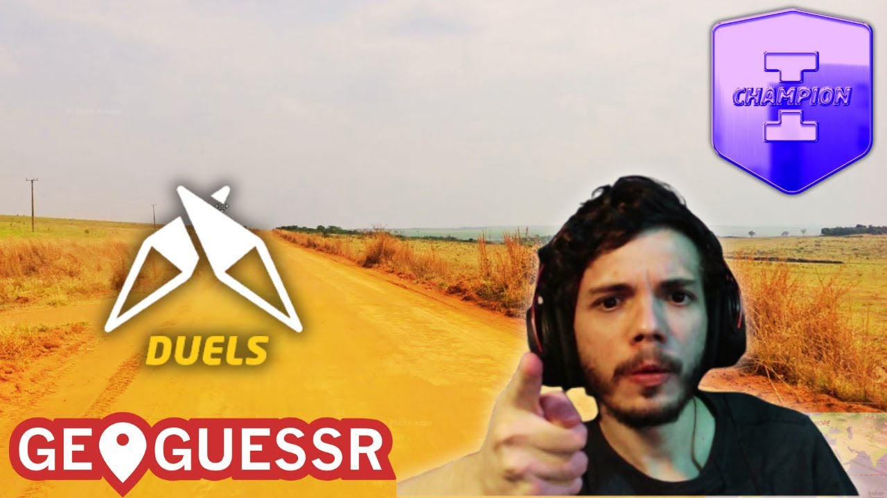Nunca deixe o cérebro desligar durante as ranqueadas! - GeoGuessr Duels