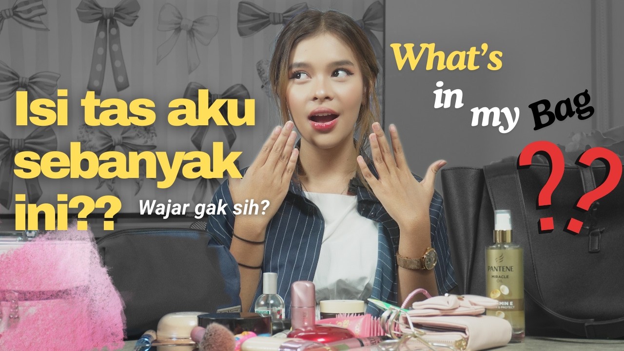 ISI TAS AKU SEBANYAK INI??!!! 😱 NORMAL GAK SIH???? What