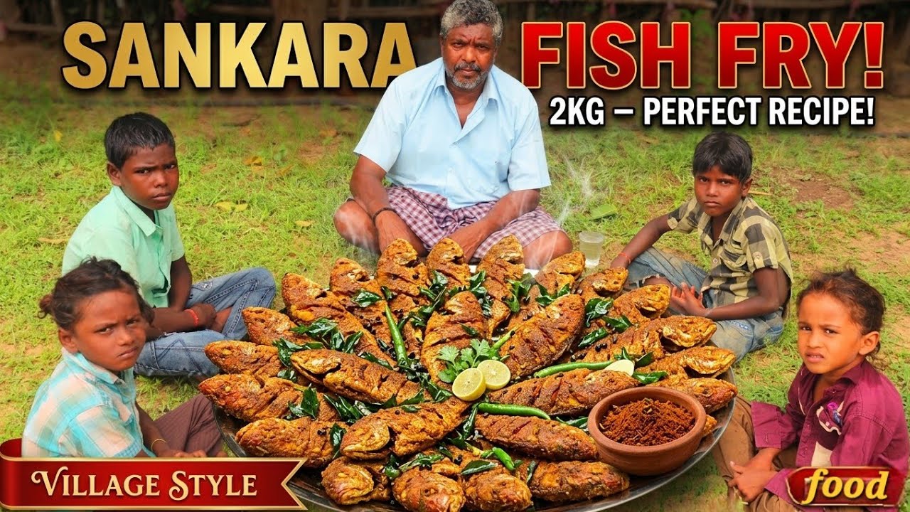 2 கிலோ சங்கராமீன் வறுவல் #trending #video #food #cooking #fishfry