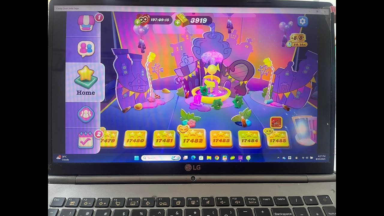 CANDY CRUSH SODA SAGA | Level 17441 - 17485 | ARSDORINT TEAM