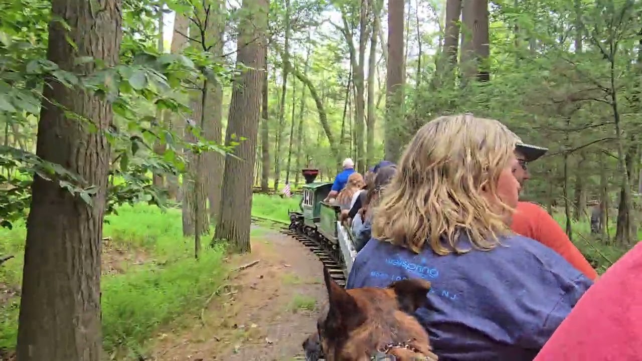 Knoebels Pioneer Train ride (08/18/2025)