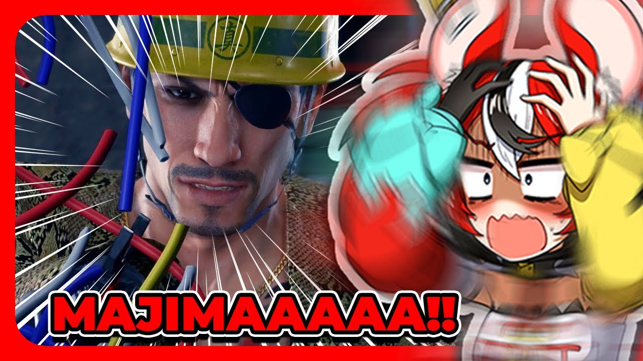 Bae Panic Reaction At Majima Bomb Defusal Scene In Yakuza Kiwami 2 [ Hololive EN ]