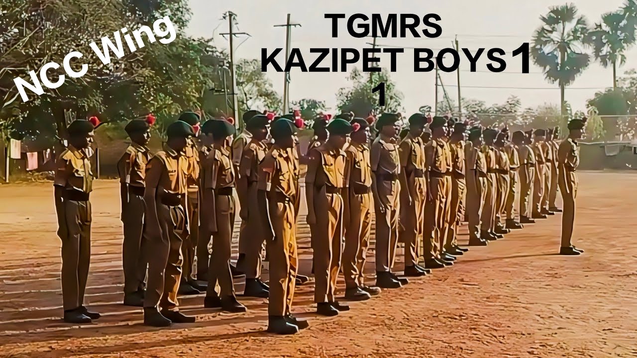 Unity, Discipline & Duty | NCC Parade Highlights | TGMRS Kazipet Boys 1