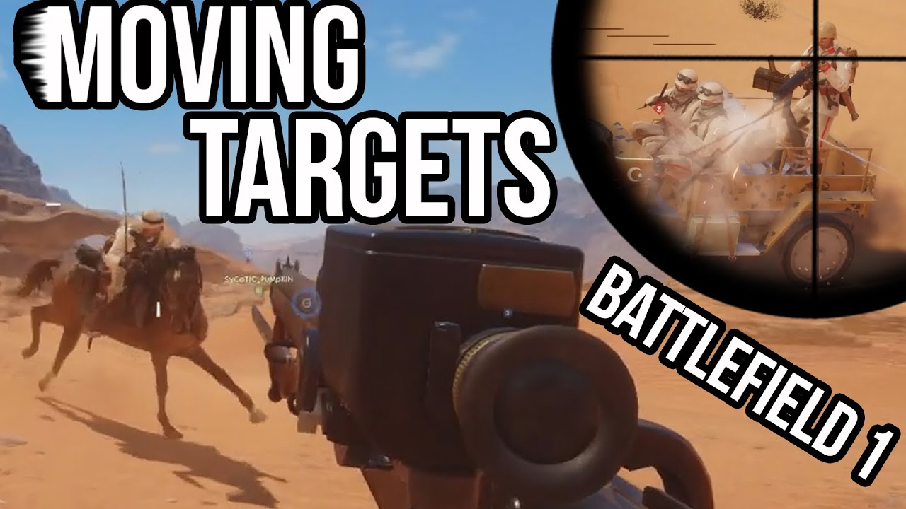 BATTLEFIELD 1 SNIPING Planes, Horses + Automobiles | BF1 Beta Sinai Desert