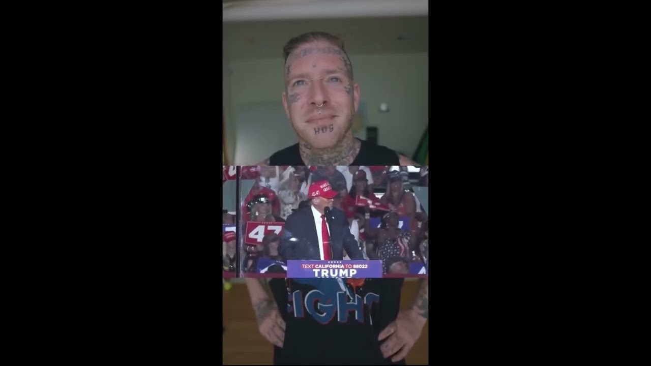 Tom Macdonald and Donald Trump