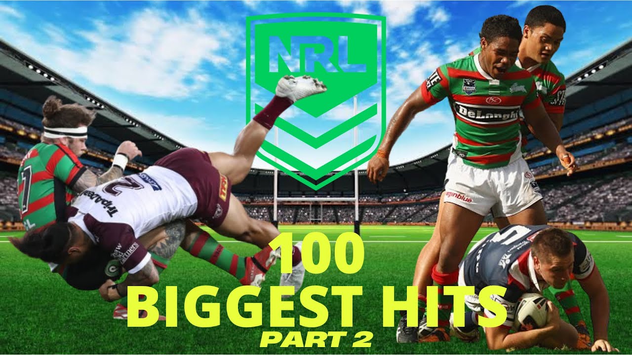 100 Biggest Hits Of All Time (NRL) Part 2 - GGOA Clips #8