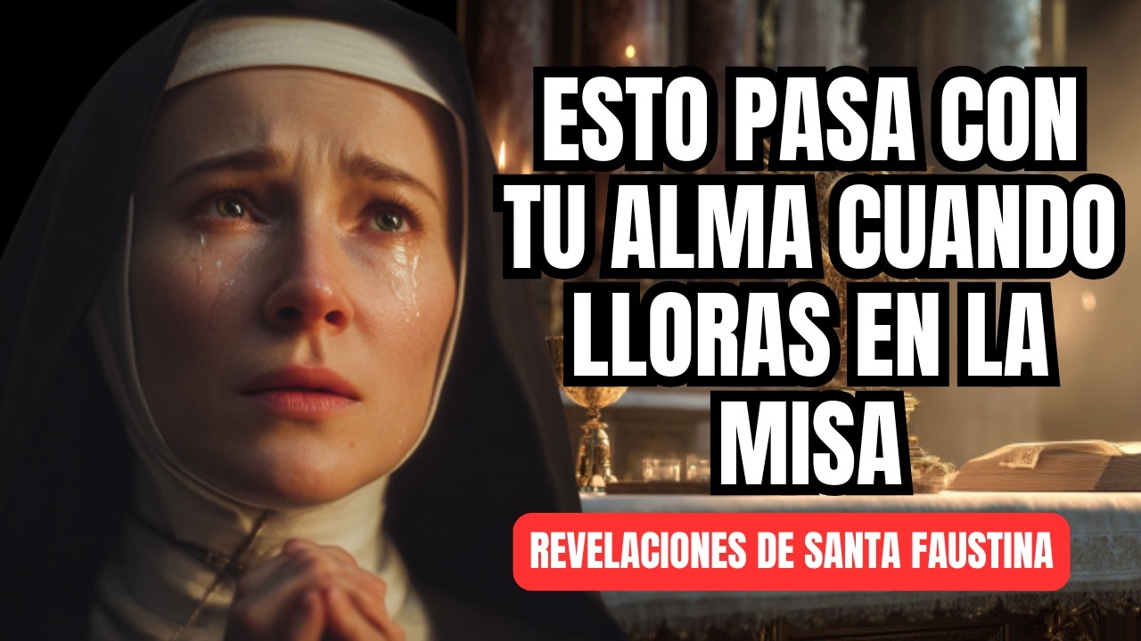 EL SIGNIFICADO ESPIRITUAL DE LLORAR EN LA MISA – REVELACIÓN DE SANTA FAUSTINA