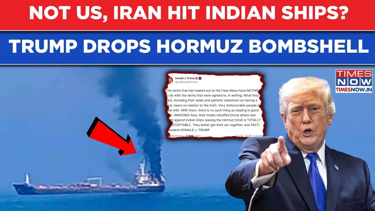 Not US, Iran Attacked Indian Ships In Hormuz? As New Delhi Summons US Diplomat, Trump Claims...