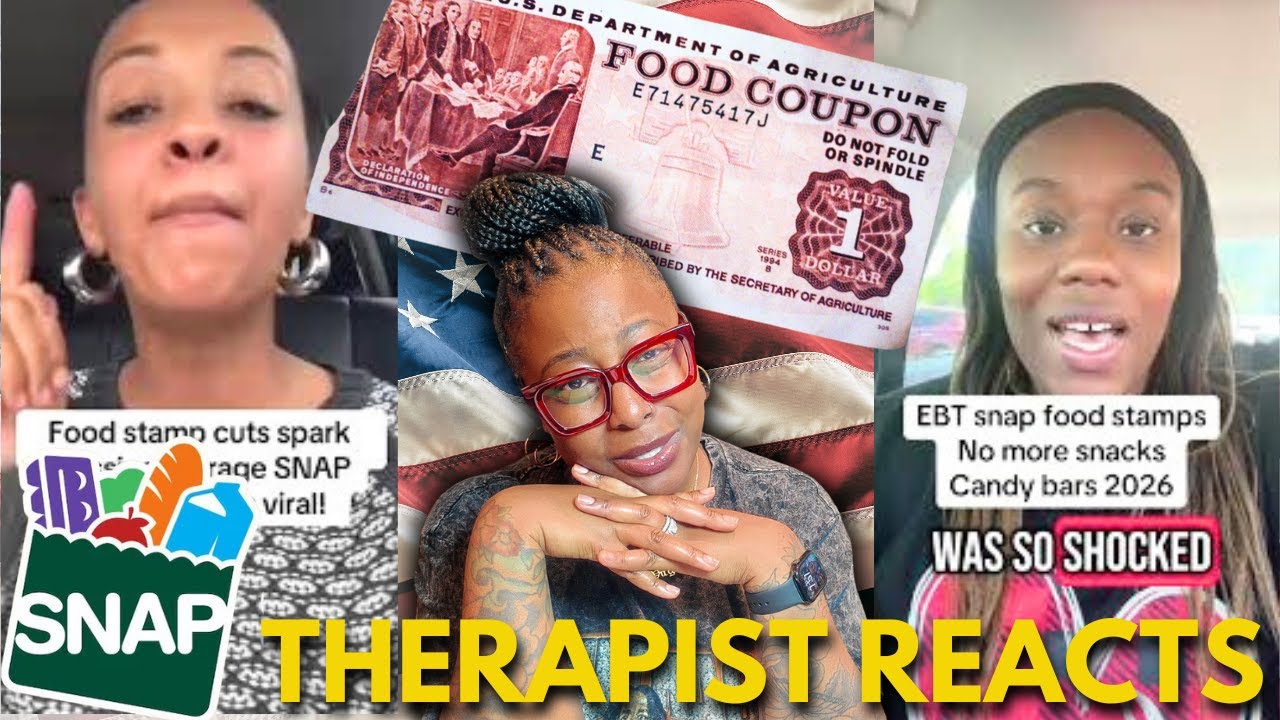 Food Stamps SHUT DOWN by Government! (Therapist Reacts)