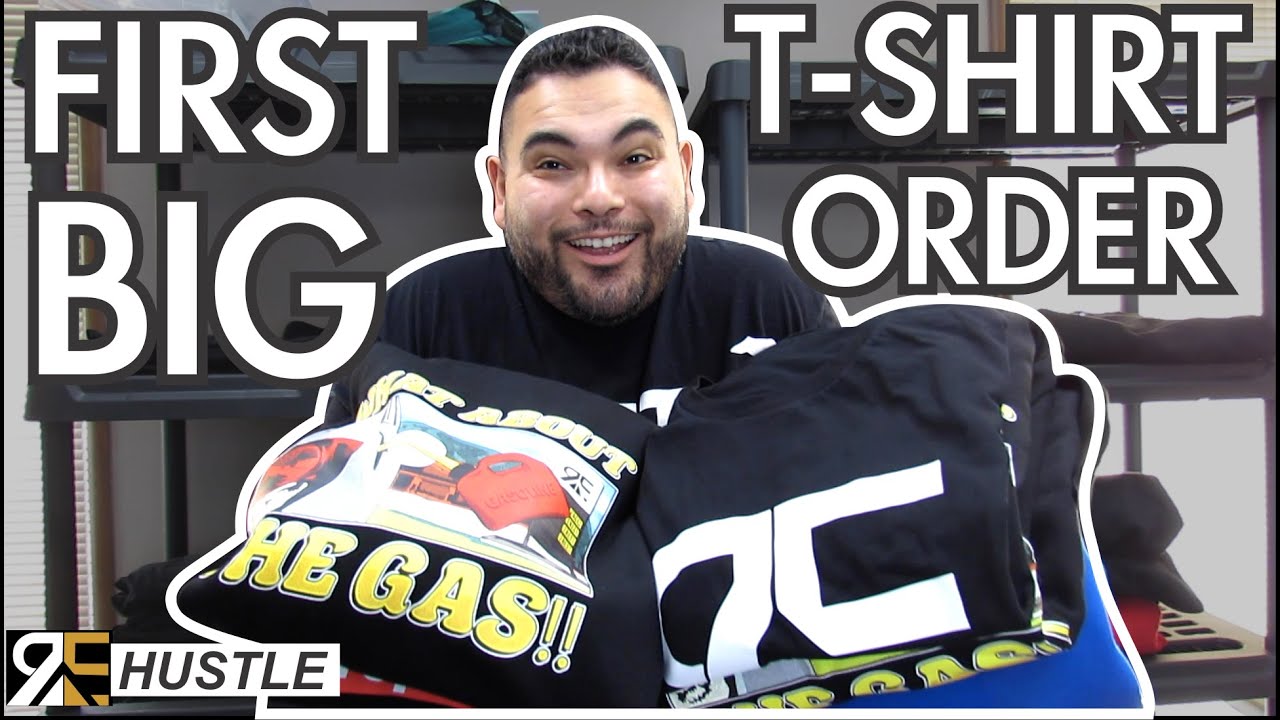 Starting A Home T SHIRT BUSINESS From The BOTTOM
